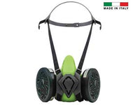 SEMIMASCHERA IN SILICONE SERIE BLS 4100 NEXT CON FILTRI- - taglia M/L - 1 pezzi BLS