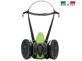 SEMIMASCHERA IN SILICONE SERIE BLS 4100 NEXT CON FILTRI- - taglia M/L - 1 pezzi BLS