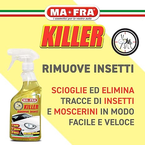 RIMUOVI MOSCERINI E RESINA 'KILLER' MA-FRA 500 ml - MA-FRA