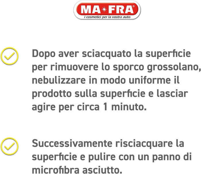 RIMUOVI MOSCERINI E RESINA 'KILLER' MA-FRA 500 ml - MA-FRA