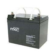 Batteria MKC VRLA AGM 12V 33Ah Ciclica/Tampone Ermetica Senza Manutenzione per UPS, Fotovoltaico, Allarmi e Trazione Leggera