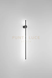 Applique in alluminio colore nero 97cm Clock LED 20W 3000K CRI?90 220-240V 50/60Hz 2050Lm