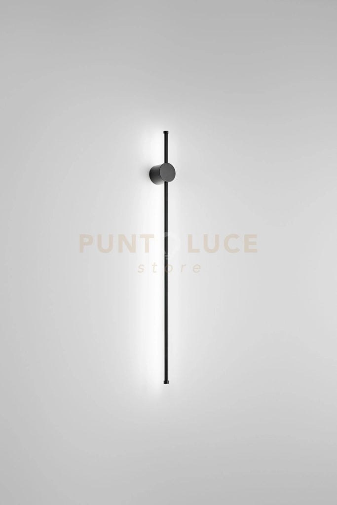 Applique in alluminio colore nero 97cm Clock LED 20W 3000K CRI?90 220-240V 50/60Hz 2050Lm