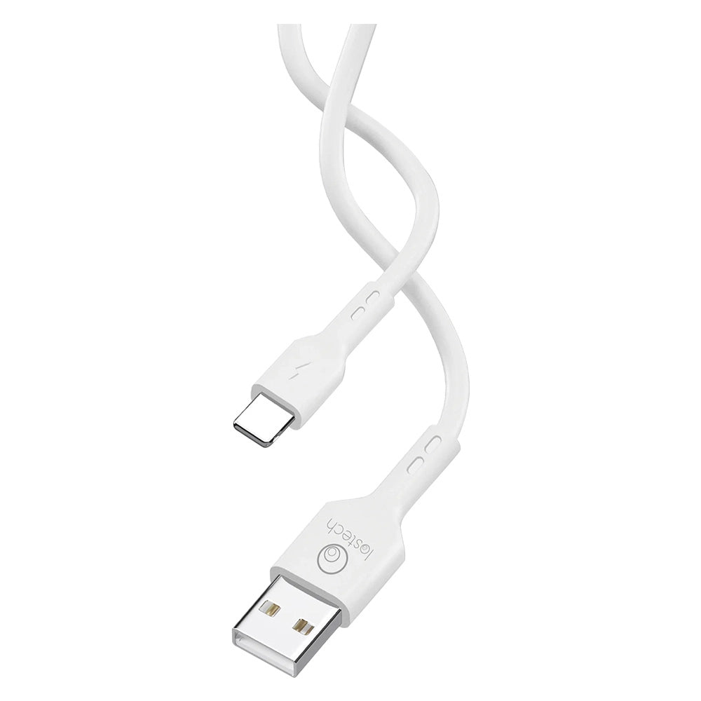 CAVETTO LIGHTNING lungh. 1,5 mt. - col. bianco - LOSTECH