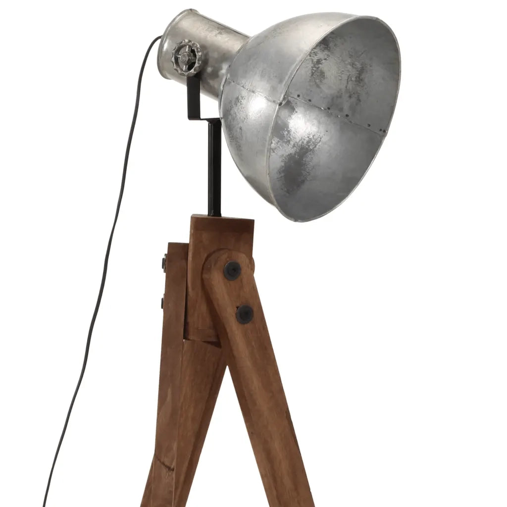 Lampada da Terra 25 W Argento Vintage 45x45x120 cm E27 CFW9349820