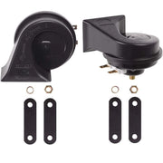 Trade Shop - Kit 2 Pz Doppio Tono Clacson Corno Di Segnalazione Universale Auto Camion Moto -