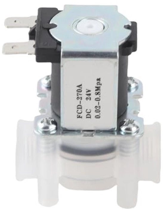 Vendita Online - Ventilatore Magnetico 24 V DC - Plastica - Chiusura Normale N/C - 1/4 Pollici - Per Dispensatore D'acqua - Alta Qualità - Valvola D'acqua