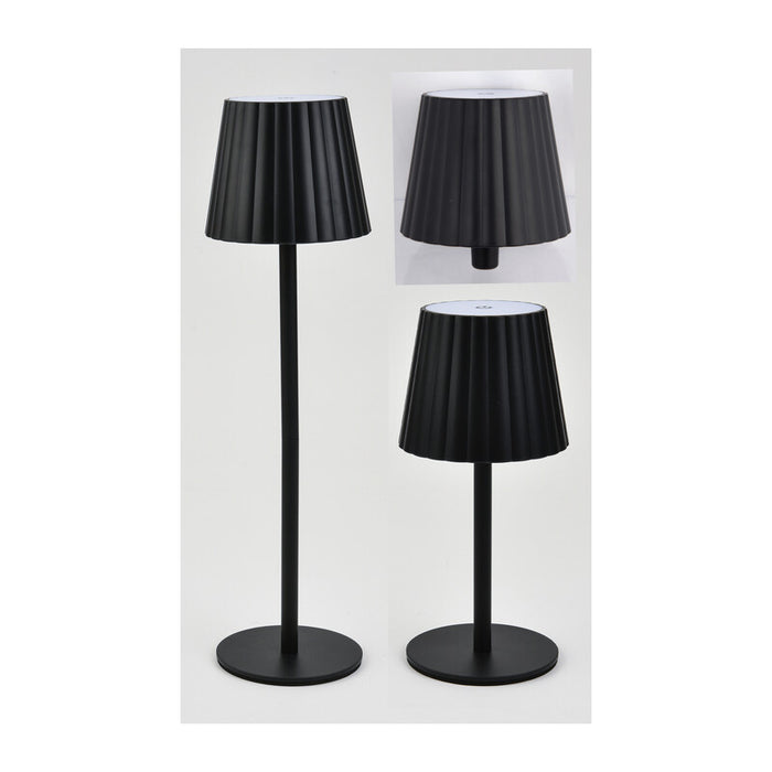 LAMPADA LED RICARICABILE 3 IN 1 ALBA NERO- 12,0 pz