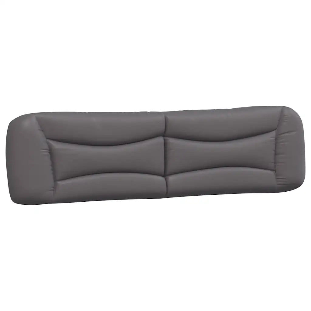 Giroletto senza Materasso-Struttura Letto Hvar Grigio 200x200 cm in Similpelle