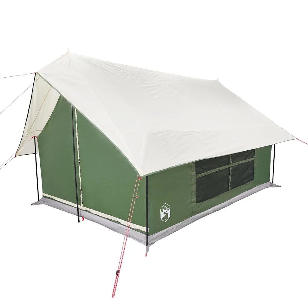 Tenda da Campeggio per 5 Persone-Tenda per Famiglie Verde Impermeabile 343880