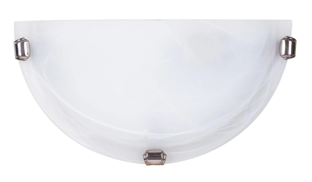 Applique Rabalux Alabastro metallo vetro bianco E27 30cm