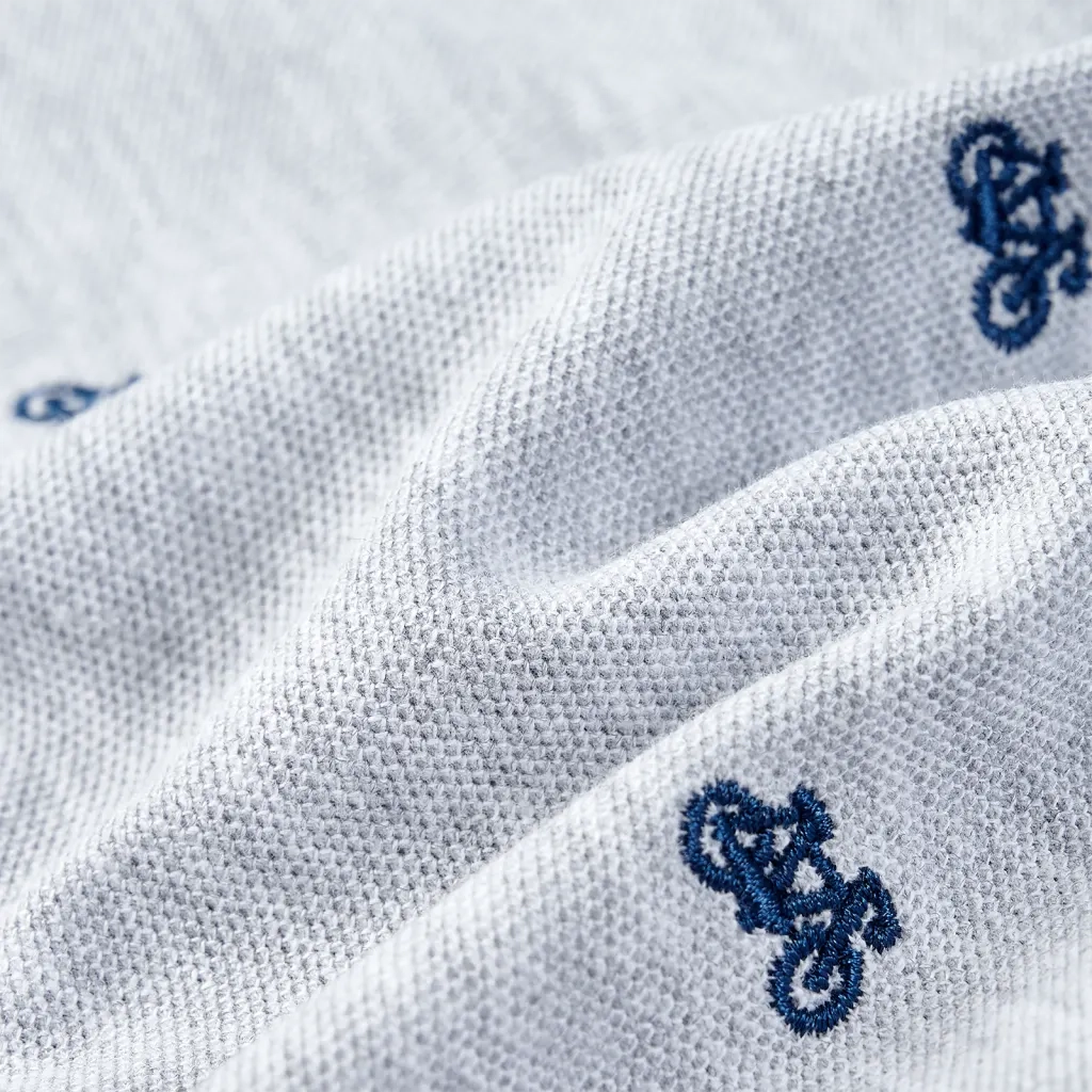 Polo per Bambini Grigio M¨¦lange 116