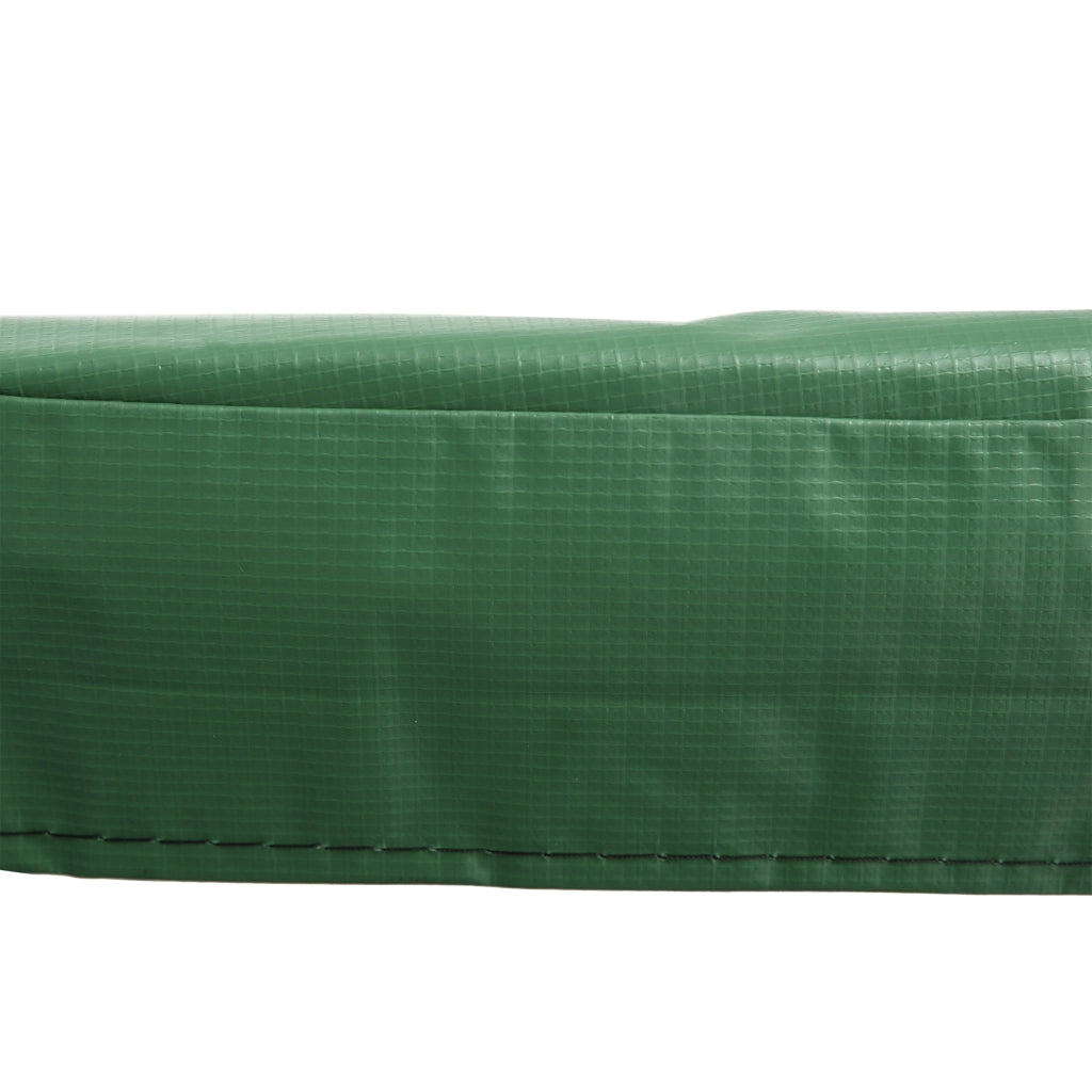 Copertura per Tappeto Elastico Pieghevole e Portatile ¨C zephmum ¨C Plastica PE e Schiuma EPE, Verde, ?305x1.5 cm