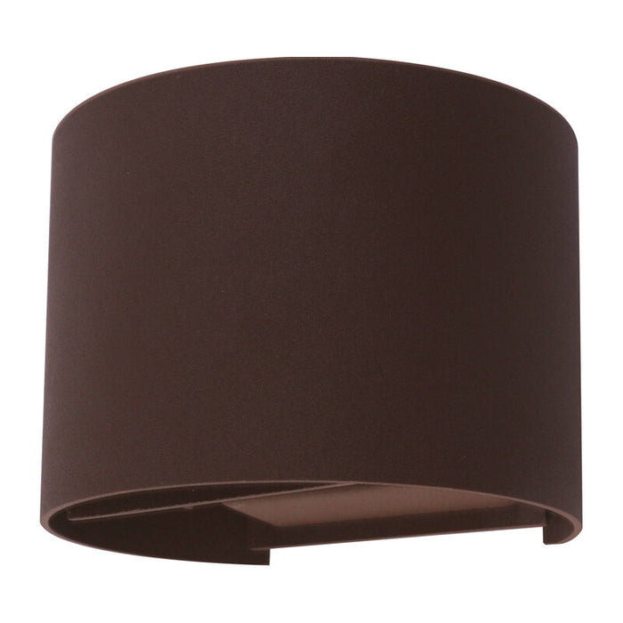 APPLIQUE GANDALF LED MARRONE 2X5W 4000K IP54- 1,0 pz