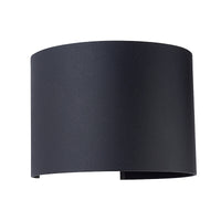 APPLIQUE GANDALF LED NERO 2X5W 4000K IP54- 1,0 pz
