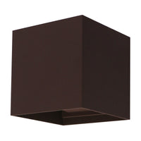 APPLIQUE ALICE LED MARRONE 2X5W 4000K IP54- 1,0 pz