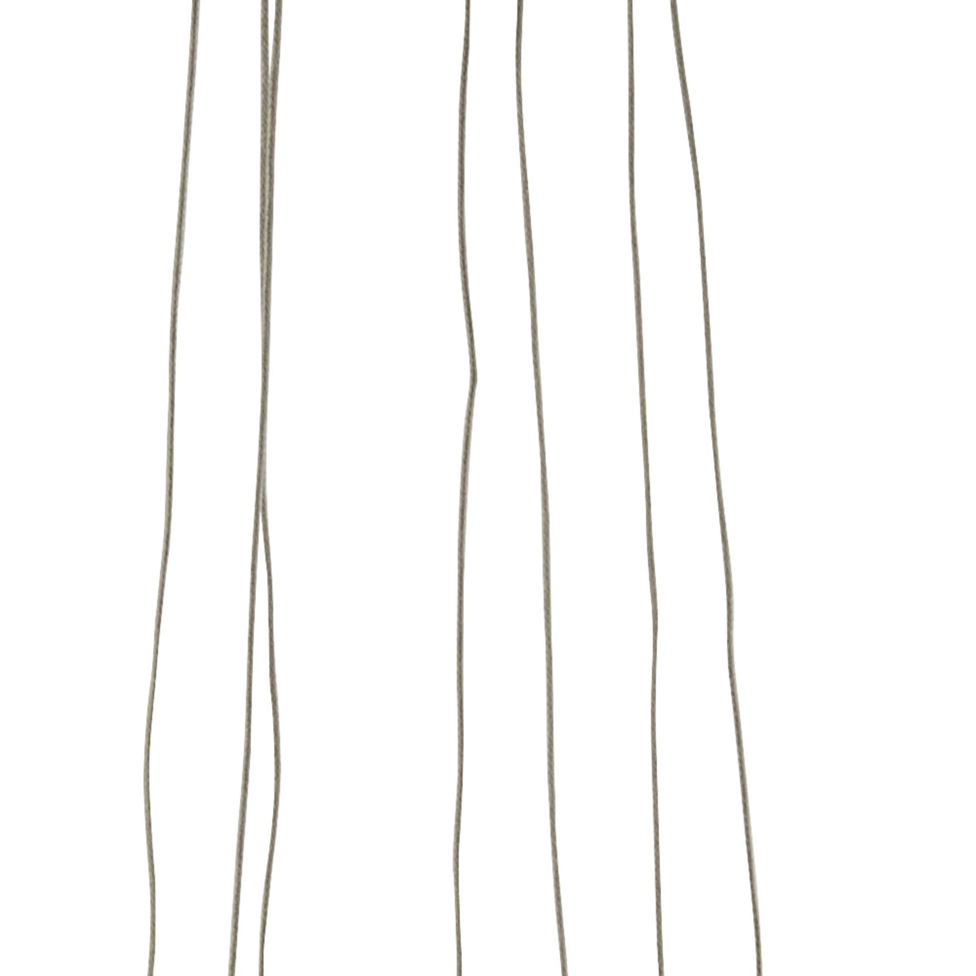 Lampadario Contemporaneo Grappolo Acciaio Cromo Vetro Bianco Led 2,5W 3000K