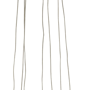 Lampadario Contemporaneo Grappolo Acciaio Cromo Vetro Bianco Led 2,5W 3000K