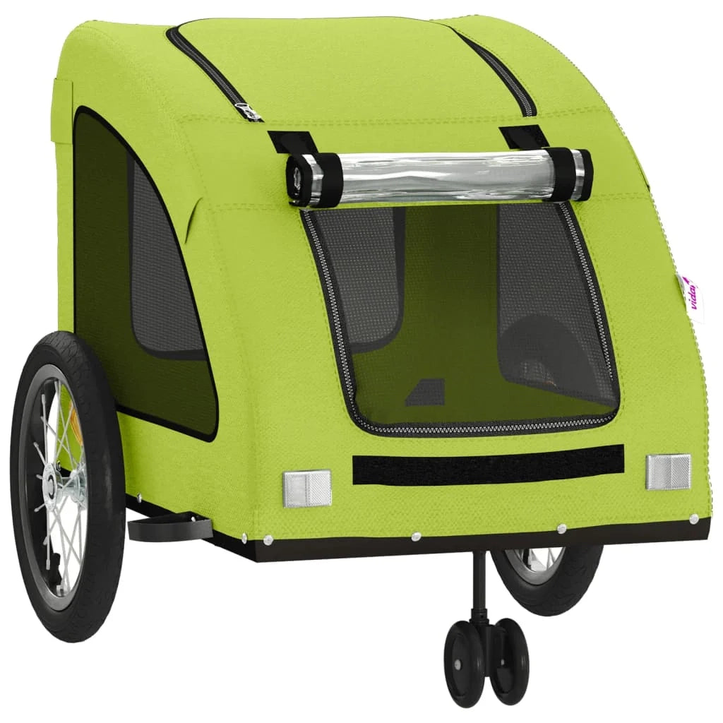 Rimorchio/carrello per animali domestici verde 02_0044236