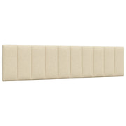 Coussin de tête de lit Hanko crème 200 cm tissu