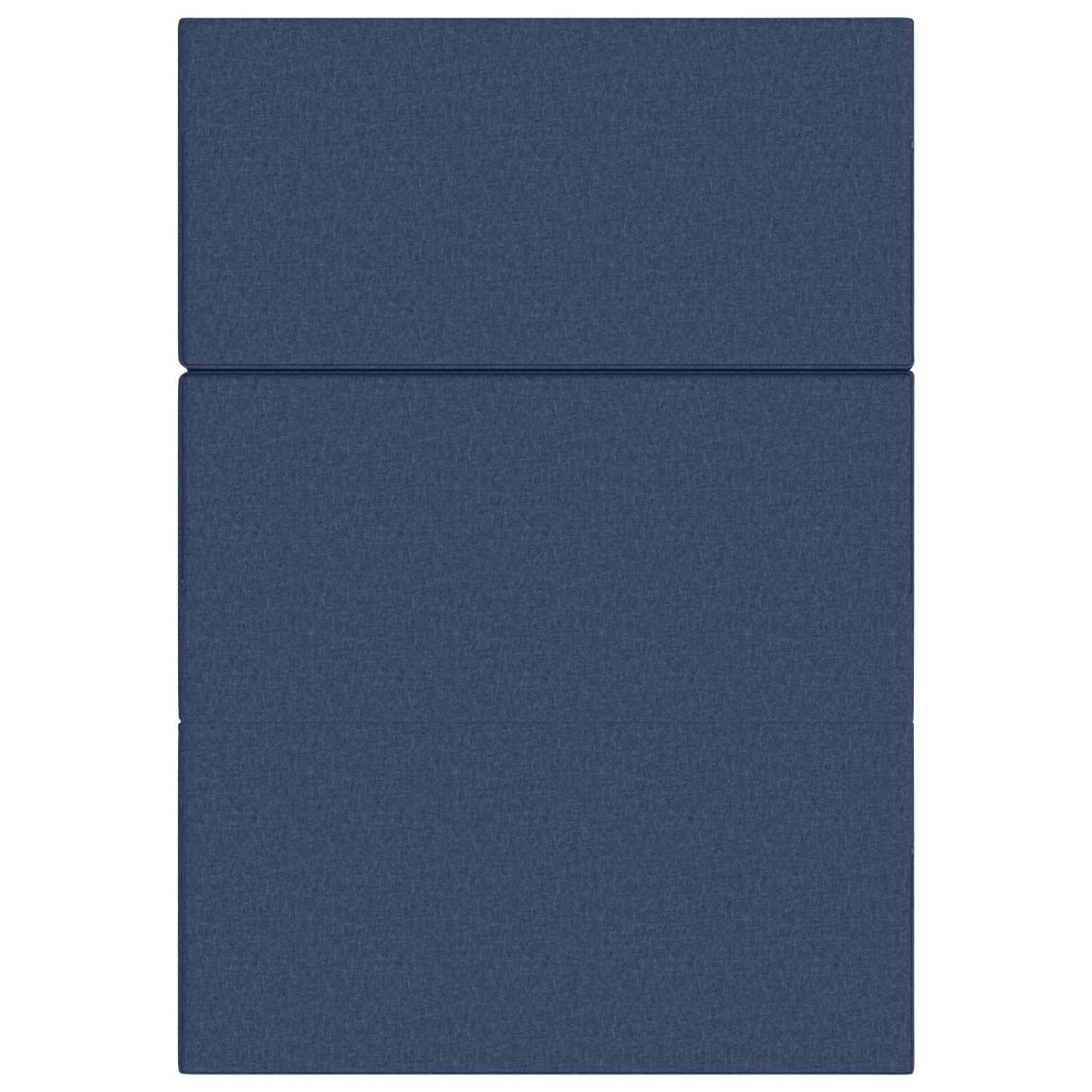 Divano Letto Pieghevole 140 x 67 x 45 cm Blu 900225