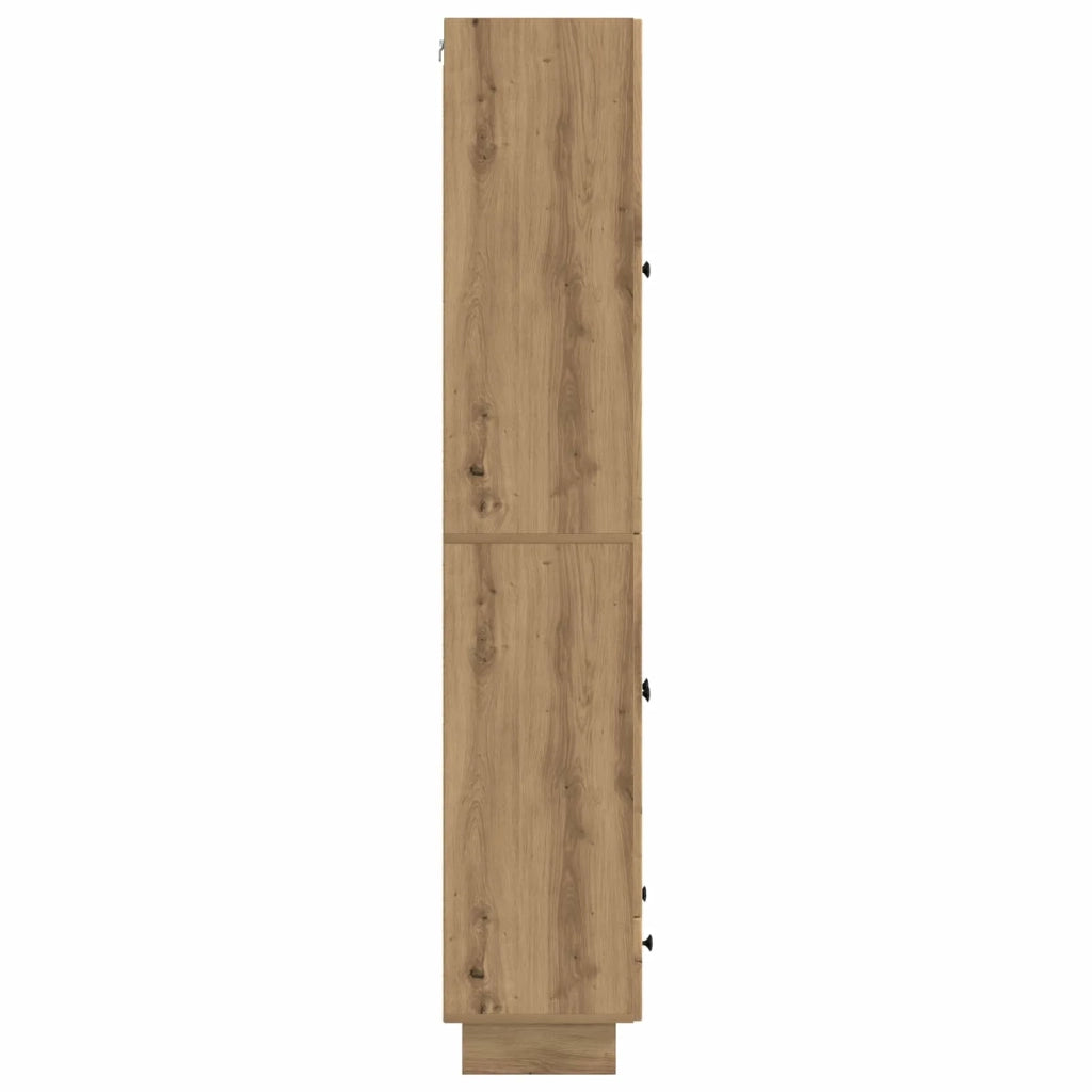 Set di armadi 2 pz Rovere Artigianale Legno ingegnerizzato 3416357