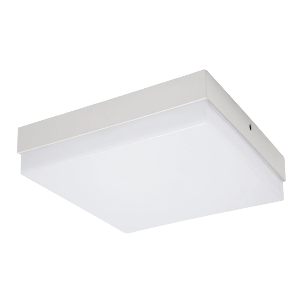 Plafoniera LED quadrata bianca 22cm 24W 4000K Robin Struhm