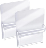 Penne 2 in 1 magnetica, contenitore, cassetta per penne, contenitore di archiviazione, contenitore per frigorifero, penna per lavagna bianca, marker, accessori per la toilette