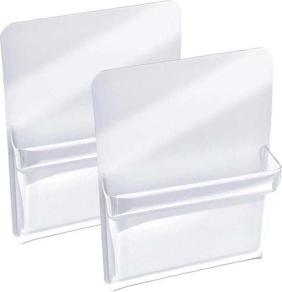 Penne 2 in 1 magnetica, contenitore, cassetta per penne, contenitore di archiviazione, contenitore per frigorifero, penna per lavagna bianca, marker, accessori per la toilette