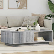 Tavolino da salotto con cassetto Grigio Sonoma 95 x 55 x 31 cm