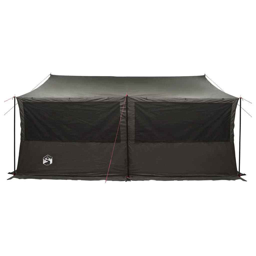 Tenda Familiare con tetto Marrone grigio 450 x 400 x 265 cm 42029014