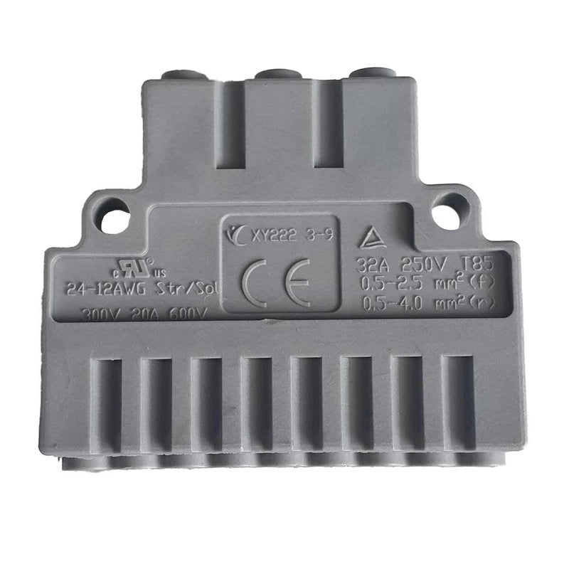 10 Sdoppiatore Elettrico Compatto Connettore Morsetto Elettrico Cavo Connettore 3P-9P