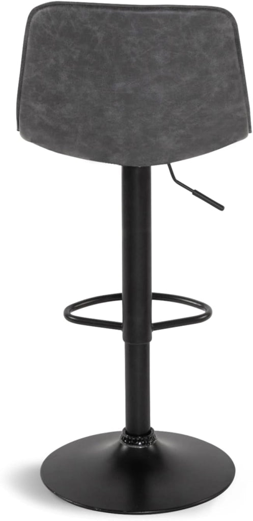 Set di 4 sgabelli da bar DENVER grigio vintage