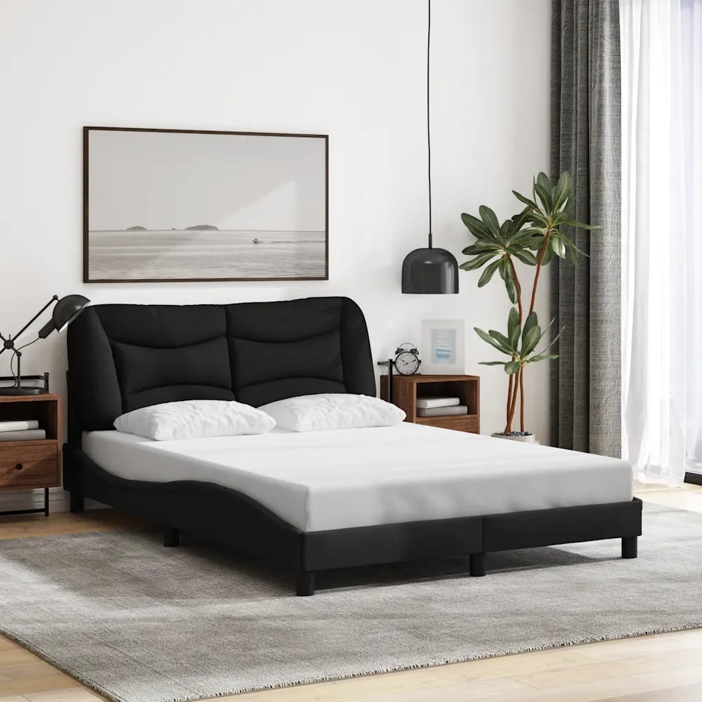 Giroletto senza Materasso Hvar Nero 120x200 cm Tessuto