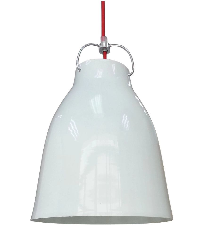 Candellux lampada a sospensione Pensilvania bianca E27