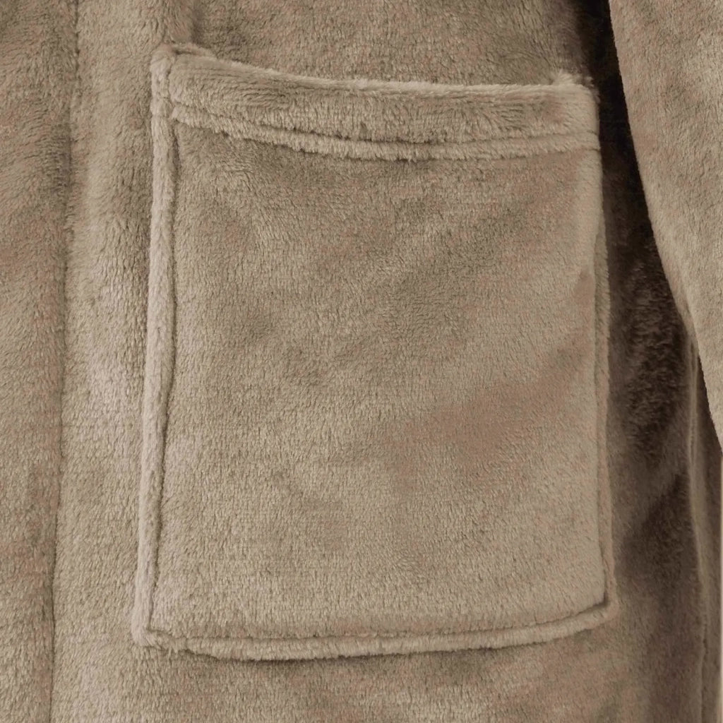 Accappatoio senza Cappuccio Cammello xxxl Flanella CFW5042351