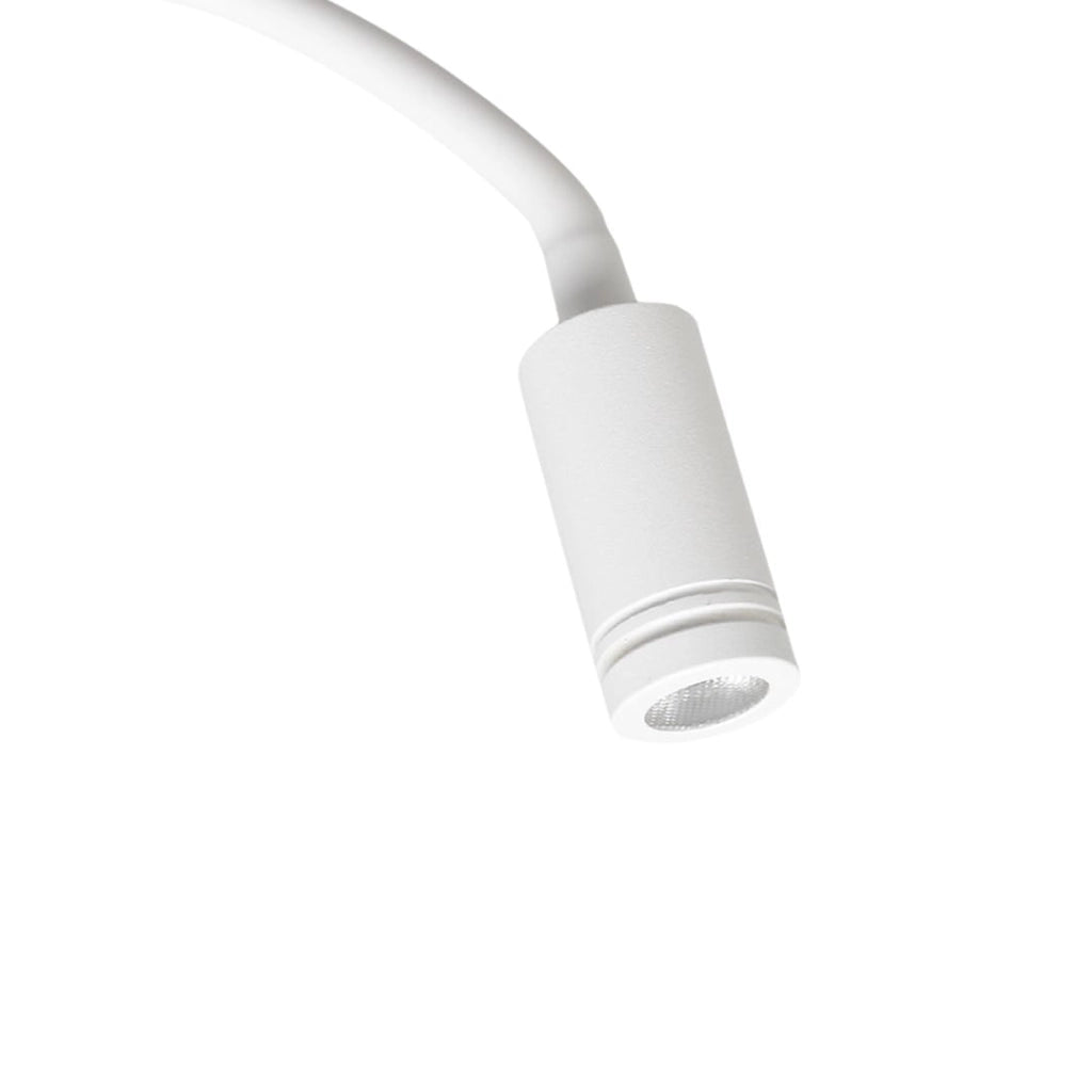 Applique LED Milagro BASE ML6349 2x8W bianca USB 4000K