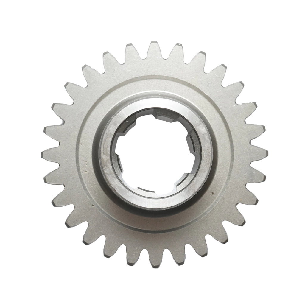 Pignone trasmissione Massey Ferguson Z=6 interno, Z=28 esterno Codice OEM 1693861M1