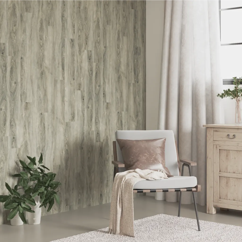 Pannelli da Parete Effetto Legno Grigio PVC 4,12 mÂ²cod mxl 93951