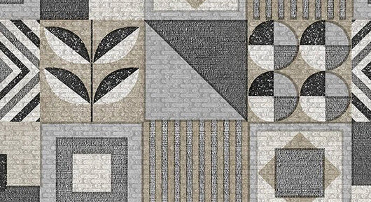 TAPPETO MULTIUSO IN PVC TERRAMAT 6031-6 Rotolo cm.60 (H) x 15 mt (L).