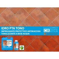 Impregnante protettivo antimacchia all'acqua pavimenti cotto idro pta 5 litri