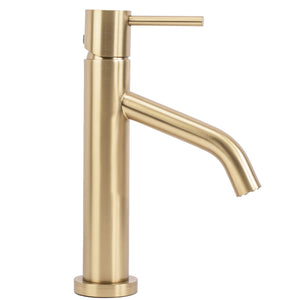 Rubinetto Da Lavabo Rea Levelbrush Gold