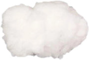 Decorazione da Parete in Coton 3D - Ornamento a forma di Nuvola Decorativa - 30 cm