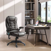 Sedia direzionale ergonomica con massaggio a vibrazione, funzione riscaldante e altezza regolabile