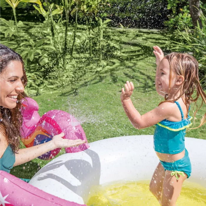 PISCINA GONFIABILE 'UNICORNO' cm 272 x 193 x 104  - INTEX