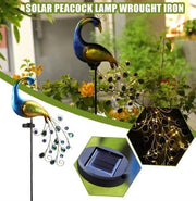 Luminaria a LED per Esterno - Statua di Pappagallo in Metallo - Ideale per Giardino, Piazza e Decorazione di Giardino - Scultura Meravigliosa che Porta Luce e Bellezza nel Tuo Spazio Esterno