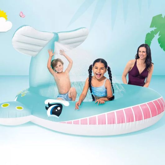 PISCINA GONFIABILE 'BALENA' cm 201 x 196 x 91  - INTEX