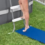 PIASTRELLA ANTISCIVOLO cm.50 x 50 x 1 - azzurra  - INTEX