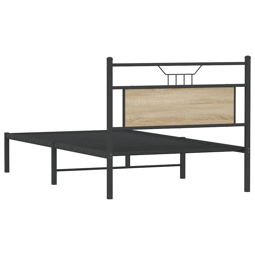Giroletto senza Materasso Rovere Sonoma 107x203cm in Truciolato 4106788