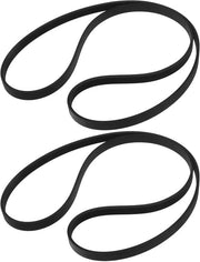 Rim di Accoppiamento per Lavatrici - 2 pezzi - Nero - Compatibile - Codice Articolo 5PJE1196 - Adatto per Lavatrici - 1 anno di Garanzia